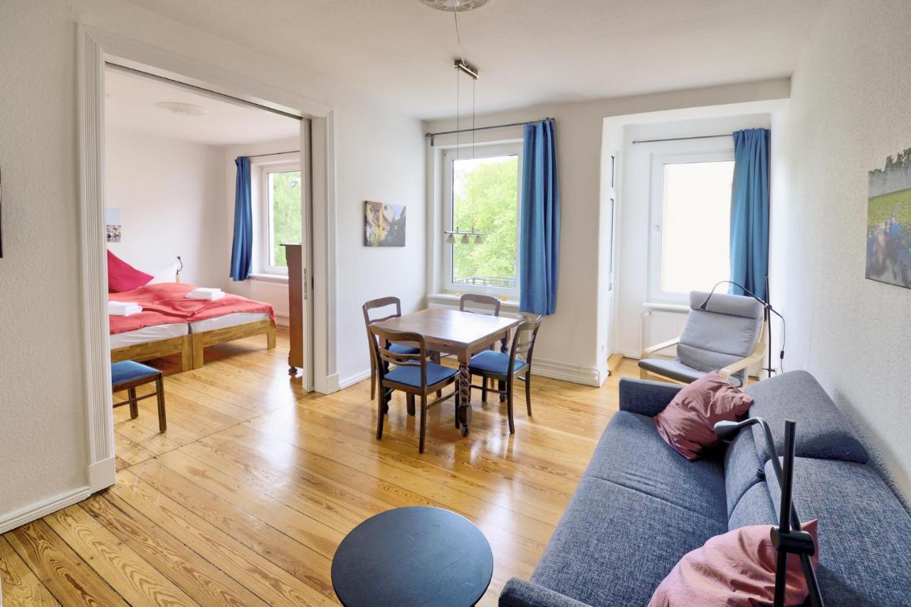 Fewo1846 - Parkblick - Komfortable Wohnung Mit 2 Schlafzimmern Und 2 Balkonen Flensburg Buitenkant foto
